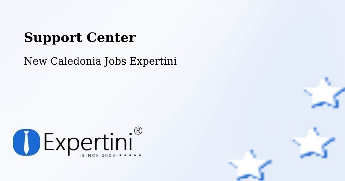 Support Services – Grombaou - New Caledonia Jobs Expertini